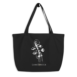 Large organic tote bag