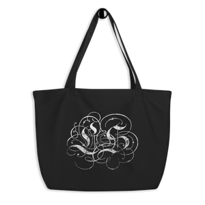 Large organic tote bag