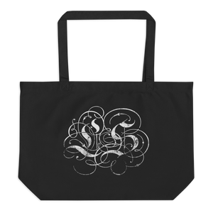 Large organic tote bag