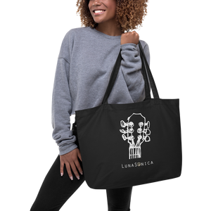 Large organic tote bag