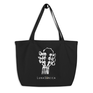 Large organic tote bag