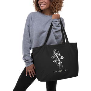 Large organic tote bag