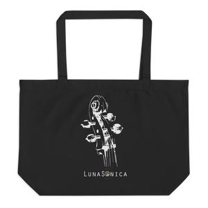 Large organic tote bag