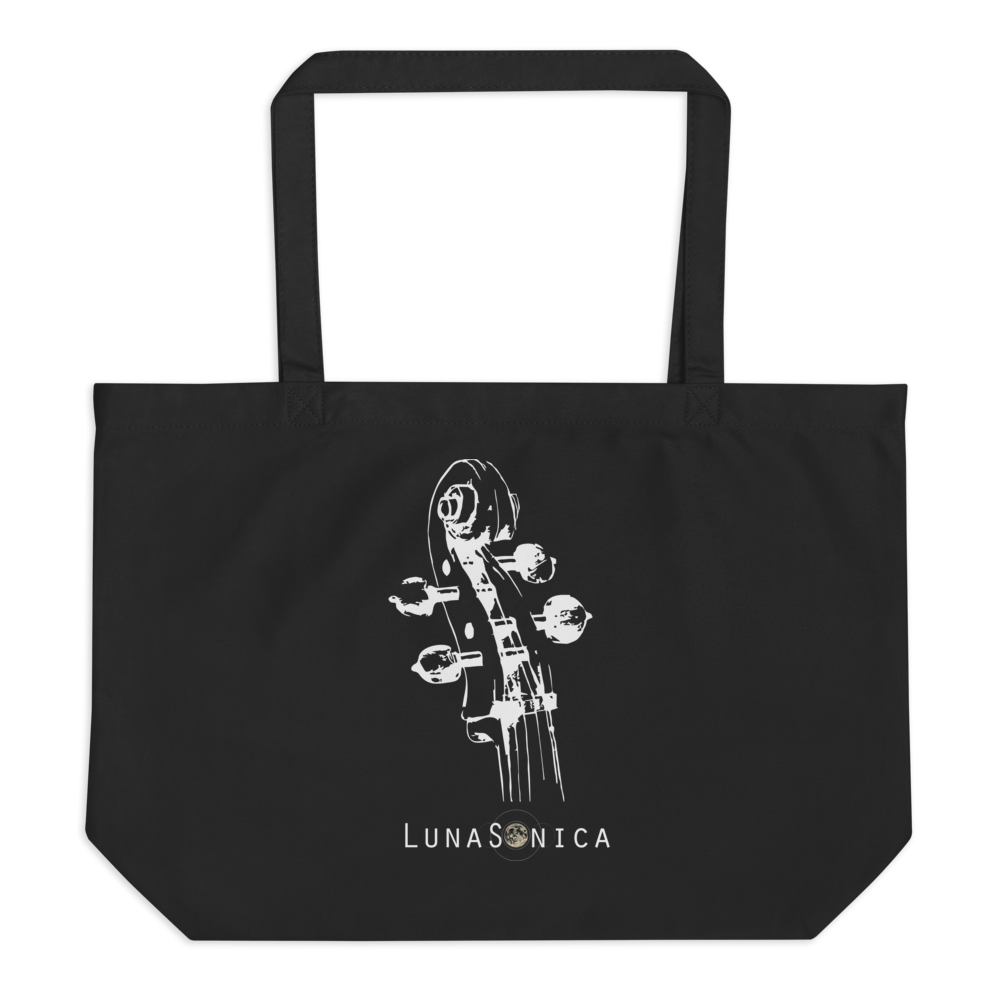 Large organic tote bag