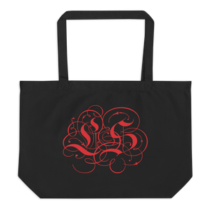 Large organic tote bag