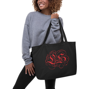 Large organic tote bag